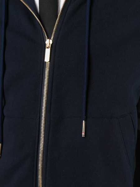 Bluze de trening Thom Browne Thom Browne 4 Bar Hoodie BLUE Barbati (BM 17454852) 5