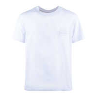Tricouri Etro White T-Shirt With Placed Print Barbati