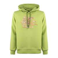 Bluze de trening Etro Green Hoodie With Pegasus Embroidery Barbati