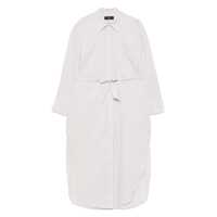 Camasi Peuterey Long Striped Cotton Shirt Femei