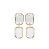 Cercei Self-Portrait Crystal Tiered Earrings Accessories Femei