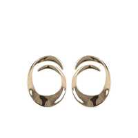 Cercei Self-Portrait Gold Swirl Earrings Accessories Femei