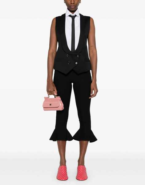 Veste casual Moschino Virgin Wool Vest BLACK Femei (BM 17456776) 2