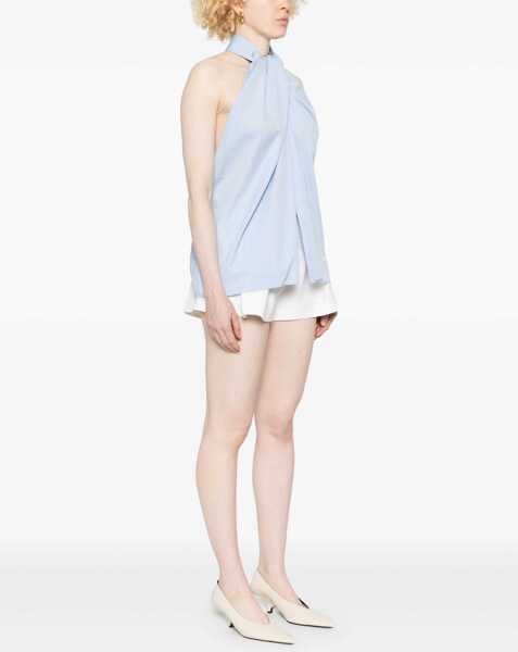 Bluze Stella McCartney Sleeveless Top With Panel BABY BLUE Femei (BM 17456806) 3