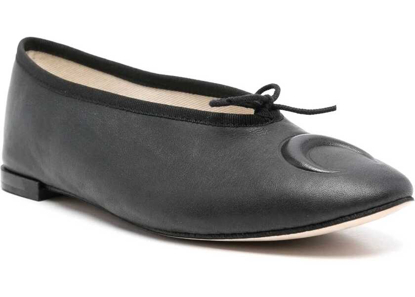 Balerini MARINE SERRE Ballerina Lilouh Marine Serre X Repetto BLACK Femei (BM 17456836) 2