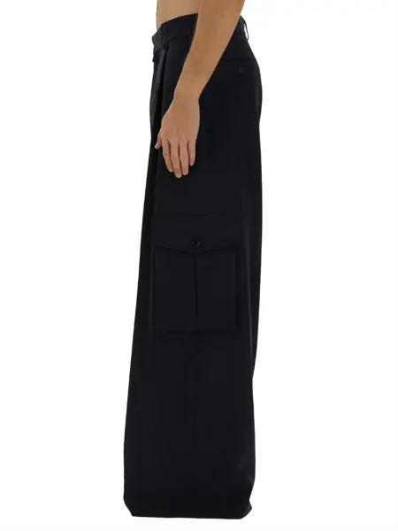 Pantaloni casual Dries Van Noten Cargo Pants BLUE Barbati (BM 17456863) 4