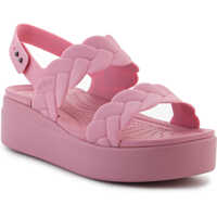 Slapi Brooklyn Woven Low Wedge Rosette Femei