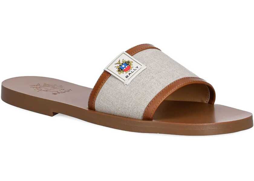 Balerini Bally Slide Sandal Sollie BEIGE Femei (BM 17457028) 2