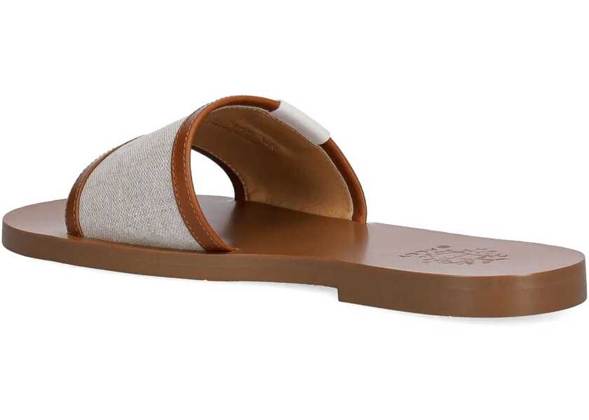 Balerini Bally Slide Sandal Sollie BEIGE Femei (BM 17457028) 3