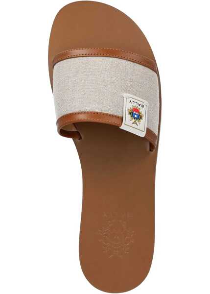 Balerini Bally Slide Sandal Sollie BEIGE Femei (BM 17457028) 4