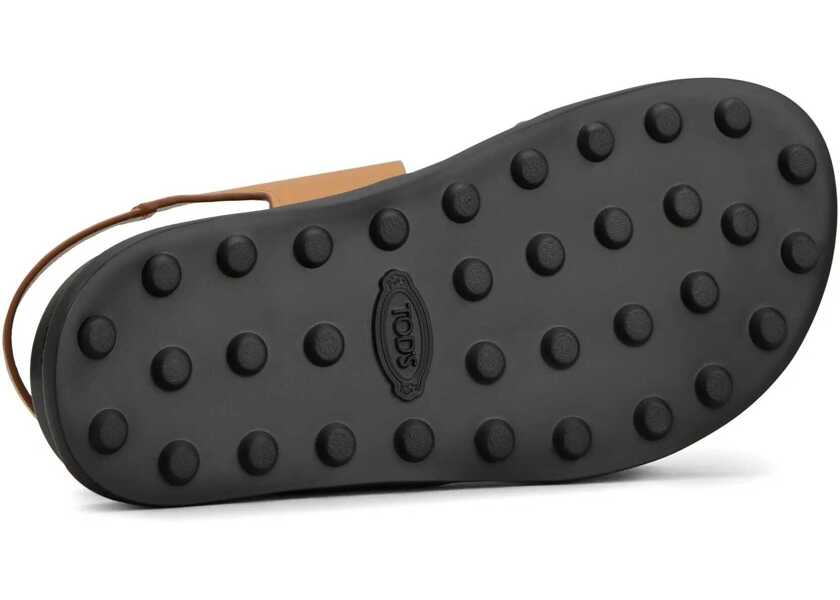 Sandale TODS Leather Sandal BROWN Femei (BM 17457031) 4