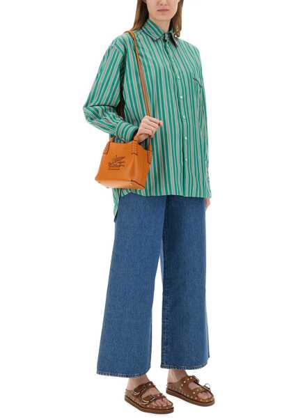 Bluze ETRO Jacquard Shirt GREEN Femei (BM 17457058) 2