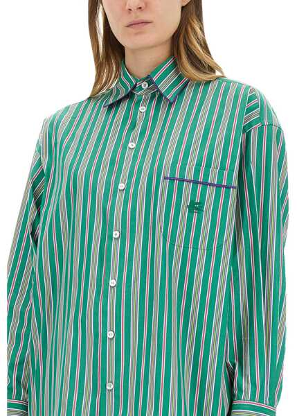 Bluze ETRO Jacquard Shirt GREEN Femei (BM 17457058) 4
