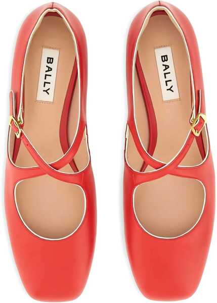 Balerini Bally Sandal Beliska RED Femei (BM 17457061) 4