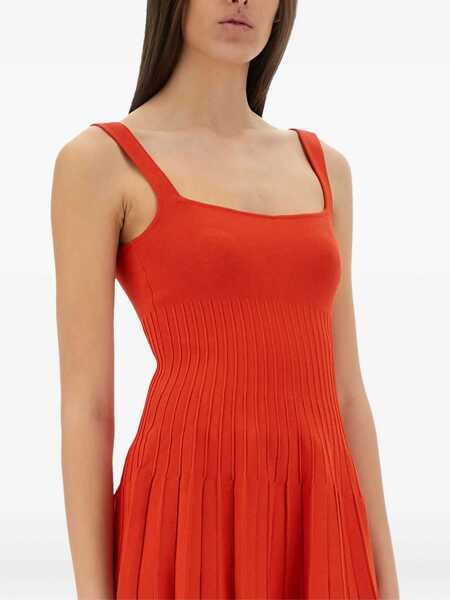 Rochii casual STAUD Ellison Short Dress RED Femei (BM 17457064) 4