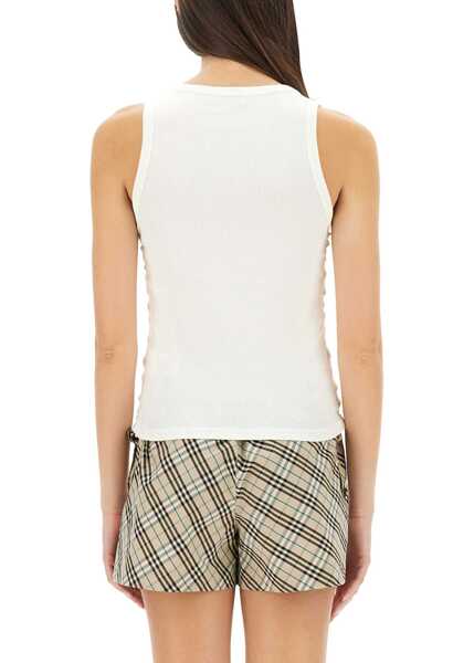 Bluze Burberry Cotton Tank Top WHITE Femei (BM 17457067) 3