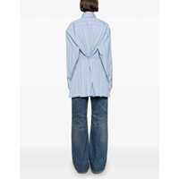 Imbracaminte ETRO Dama - Bluze ETRO Jacquard Shirt And Knot In The Back BABY BLUE Femei (BM 17457088) - B-mall.ro