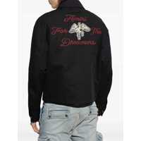 Jachete AMIRI pentru Barbati - Jachete AMIRI Zippered Jacket BLACK Barbati (BM 17457094) - B-mall.ro
