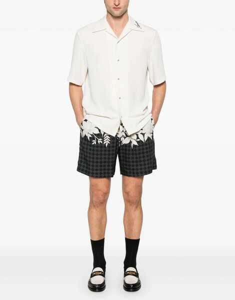Pantaloni scurti AMIRI Bermuda Garden BLACK Barbati (BM 17457100) 2