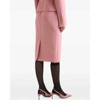 Imbracaminte Dolce & Gabbana Dama - Fuste casual Dolce & Gabbana Dg Logo Longuette Pencil Skirt PINK Femei (BM 17457160) - B-mall.ro