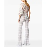 Topuri MISSONI BEACHWEAR Dama - Bluze MISSONI BEACHWEAR One-Shoulder Top With 3D Lam Zig Zags MULTICOLOUR Femei (BM 17457184) - B-mall.ro