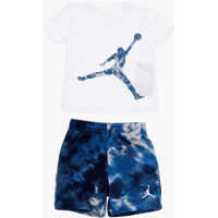 Cravate Nike Air Jordan Tie Dye Effect Shorts And T-Shirt Set