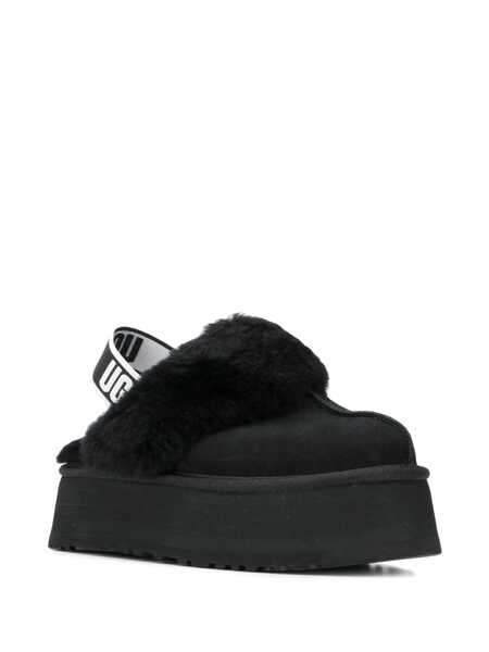 Mocasini UGG Funkette Slippers Black Femei (BM 17457264) 2