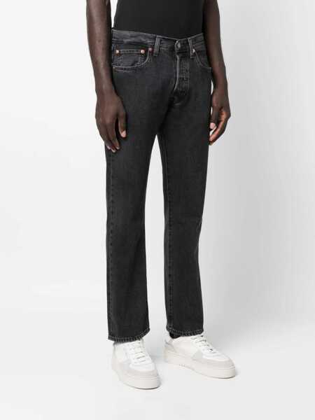 Blugi drepti Levis 501 Original Jeans Black Barbati (BM 17457309) 3
