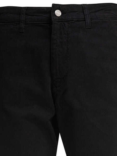 Pantaloni casual NN.07 Aden trousers Black Barbati (BM 17457468) 3