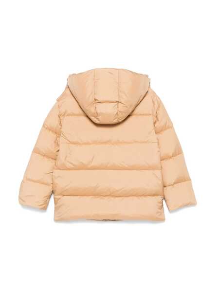 Geci de iarna Fendi Down jacket with patch logo Beige Baieti (BM 17457615) 2