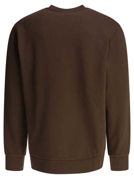 Hanorace Carhartt Script Embroidery sweatshirt Brown Barbati (BM 17457630) 2