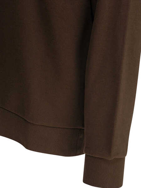 Hanorace Carhartt Script Embroidery sweatshirt Brown Barbati (BM 17457630) 4