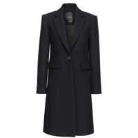 Paltoane Pinko Cambogia Single-Breasted Wool Coat Femei