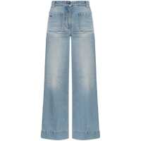 Blugi Victoria Beckham Alina High-Rise Flared Jeans Femei