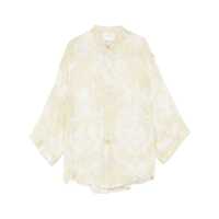 Camasi Forte_Forte 'My Shirt' Shirt In Linen And Silk Femei