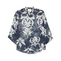Camasi Forte_Forte 'My Shirt' Printed Shirt Femei