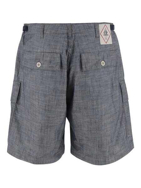 Pantaloni C.P. Company C.P. Company Cargo Shorts In Chambray GREY Barbati (BM 17458707) 2