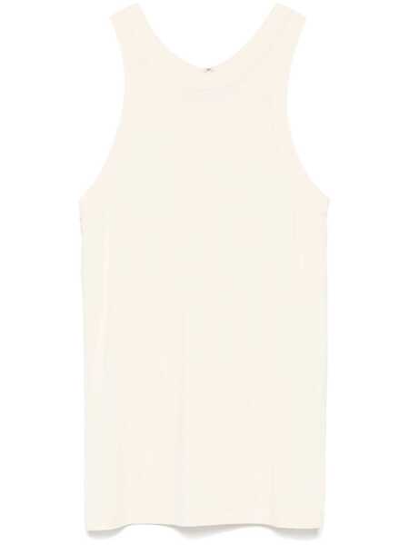Topuri TOTME TOTEME Sleeveless Top Beige Femei (BM 17459079) 1
