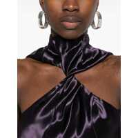 Rochii THE ATTICO Dama - Rochii THE ATTICO The Attico Long Dress PURPLE Femei (BM 17459286) - B-mall.ro