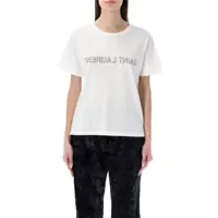 Tricouri Saint Laurent Reverse Logo T-Shirt Femei