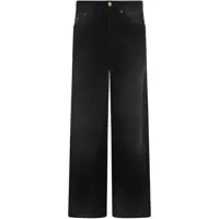 Blugi Lois Jeans Black Denim Cotton Jeans Femei