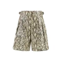 Pantaloni casual Isabel Marant Felize Printed Bermuda Shorts Femei