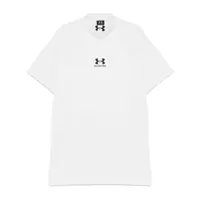 Tricouri Balenciaga White Cotton T-Shirt Barbati