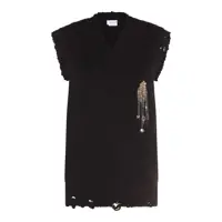 Pulovere Alexander McQueen Black Wool Knitwear Barbati