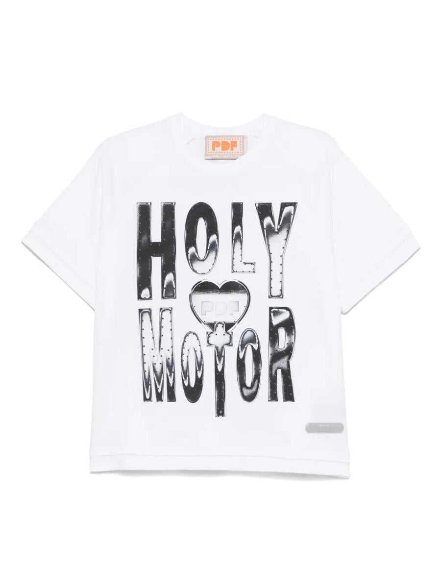 Tricouri PDF Pdf Santo Motore T-Shirt WHITE Barbati (BM 17461581) 1
