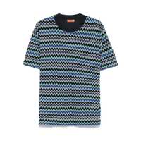 Tricouri Missoni Zigzag Print T-Shirt Barbati