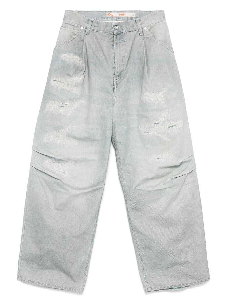 Blugi PDF Pdf Jeans With Contrast Stitching BLUE Barbati (BM 17461626) 1