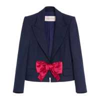 Geci Valentino Garavani Bow Single-Breasted Jacket Femei