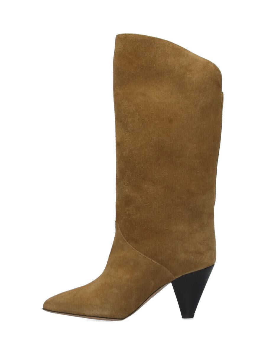 Bocanci Isabel Marant Isabel Marant Boots BROWN Femei (BM 17462418) 3