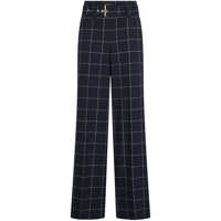 Pantaloni casual Liu Jo Liu Jo Navy Blue Trousers With Belt